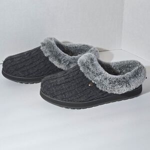 BOBS from Skechers Gray Slippers Clogs Size 8